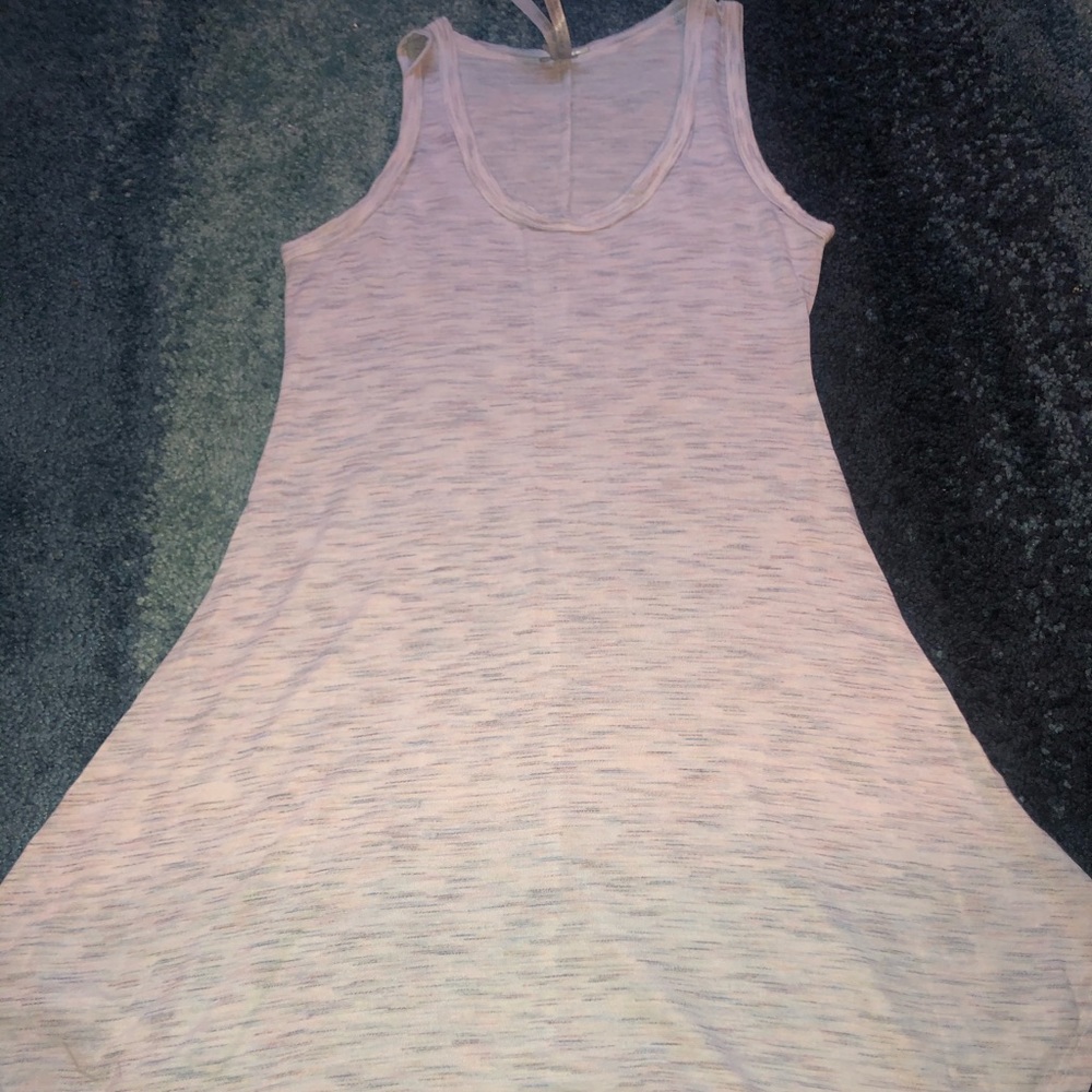 A white tank top